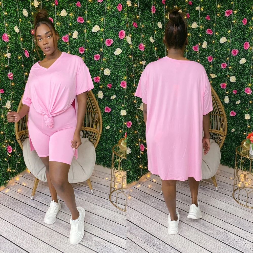 Short Set (Biker Short Set). Plus